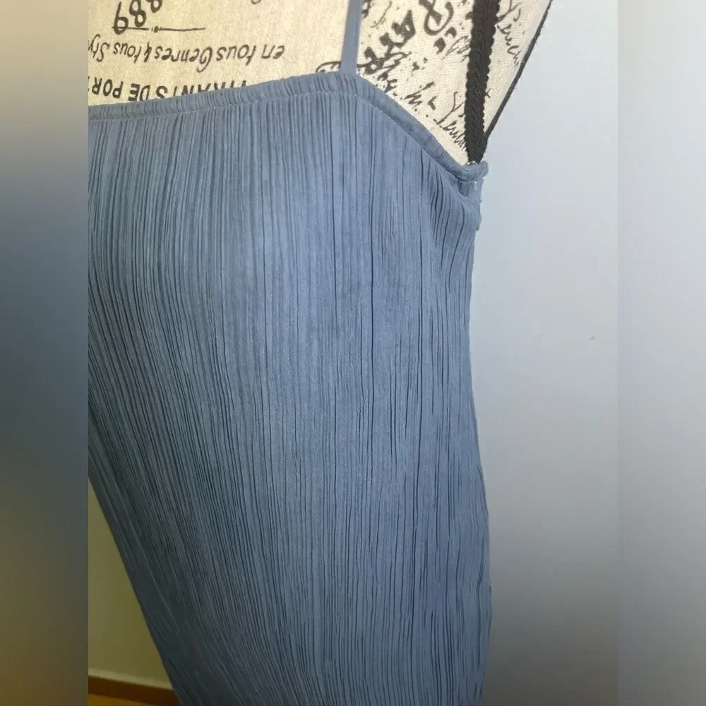 Madewell The Goldie Dress in Plissé NWT Size 00